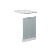 Pannello frontale Fame-Line Blu-grigio chiaro/Bianco 45 cm, PL Marmo Vicco