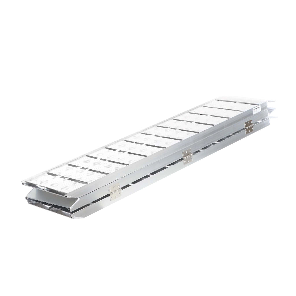 Rampa di carico ripiegabile in 3 Portata fino a 340kg/pezzo 215 cm Pedana antiscivolo