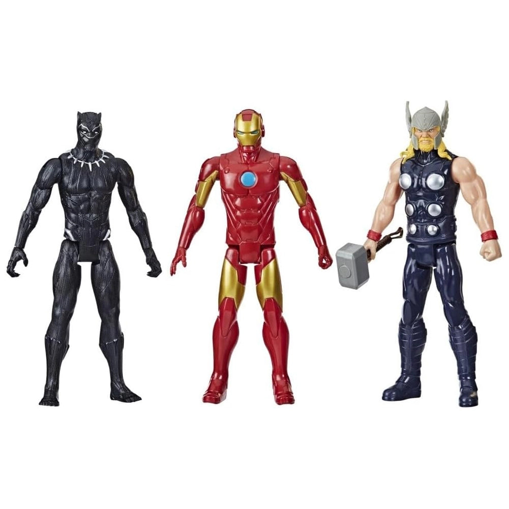 Marvel Avengers Titan Hero Thor Black Panther Iron Man da 30 cm Idea Regalo