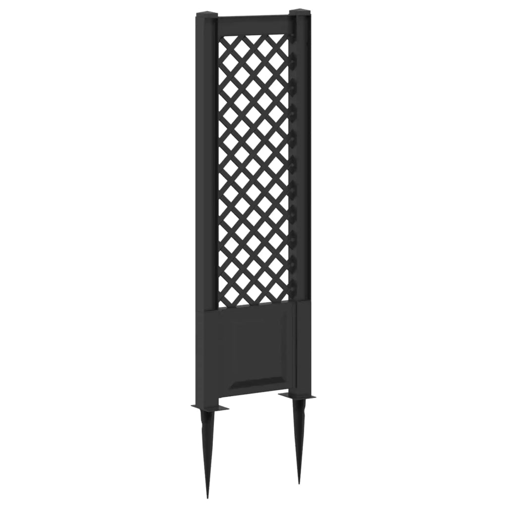 Trellis con Punta Antracite 43 x 6 x 165 cm PP CFW6273212