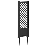 Trellis con Punta Antracite 43 x 6 x 165 cm PP CFW6273212