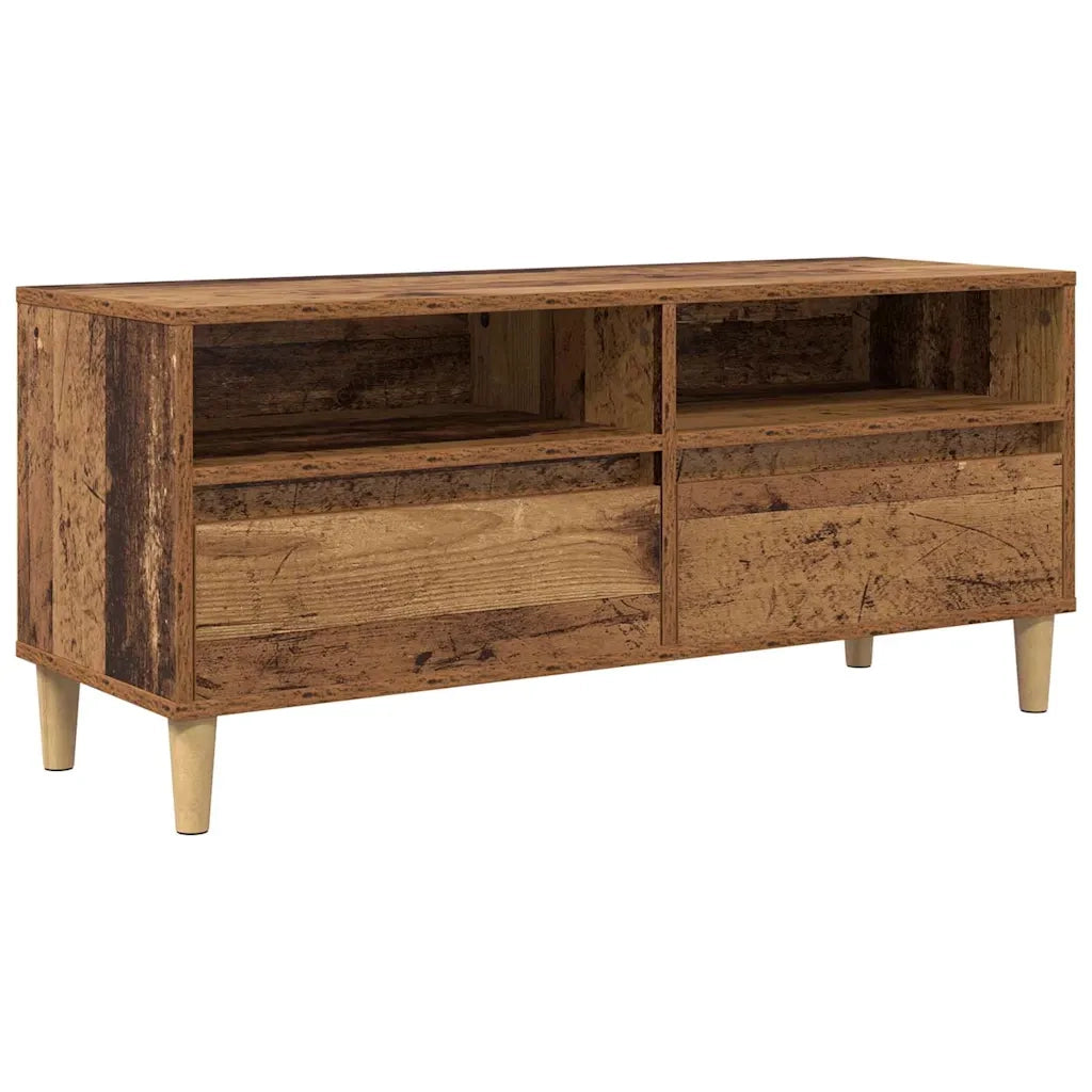 Mobile TV-Credenza per TV-Console TV Legno vecchio 100 x 34,5 x 44,5 cm Legno multistrato