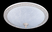 Plafoniera Ceiling & Wall in Metallo Aritos Bianco con Oro