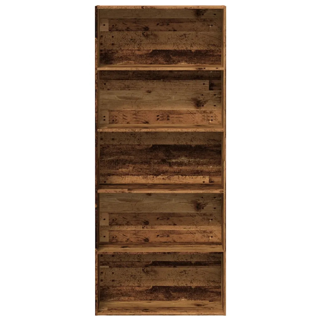 Libreria Legno Antico 80x30x189 cm in Legno Multistrato 3314676
