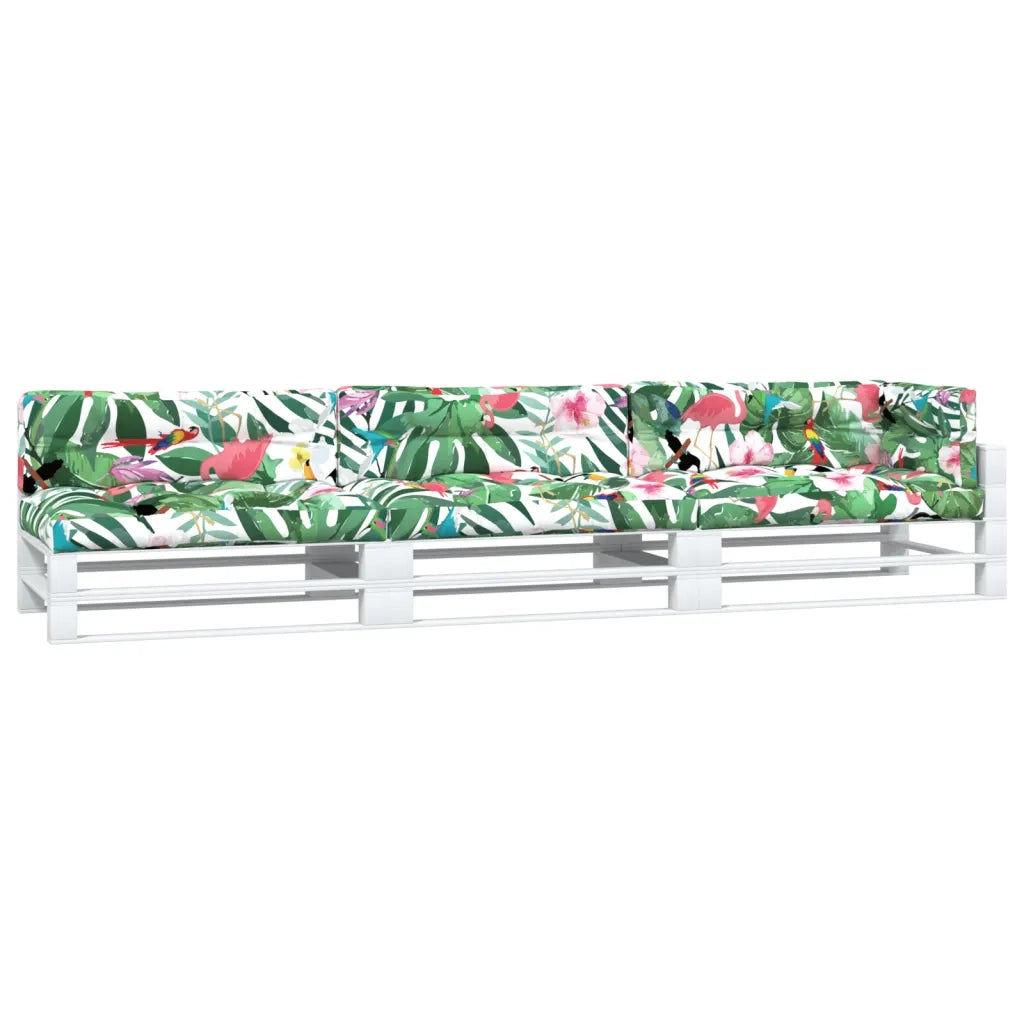 Cuscini per Pallet 7 pz Multicolori in Tessutocod mxl 100855