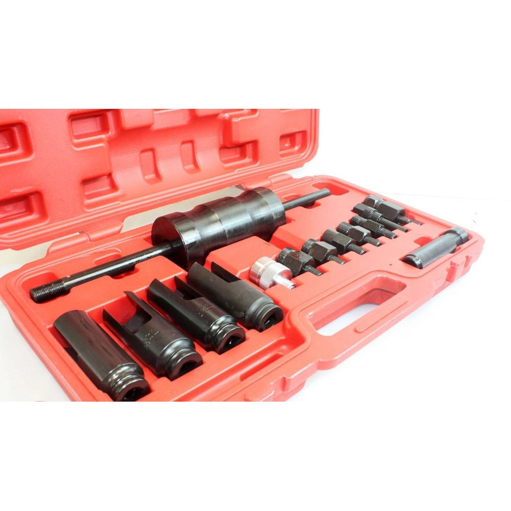 Trade Shop - Set Kit Per Estrazione Iniettore Iniettori Universale Con Martello Scorrevole -