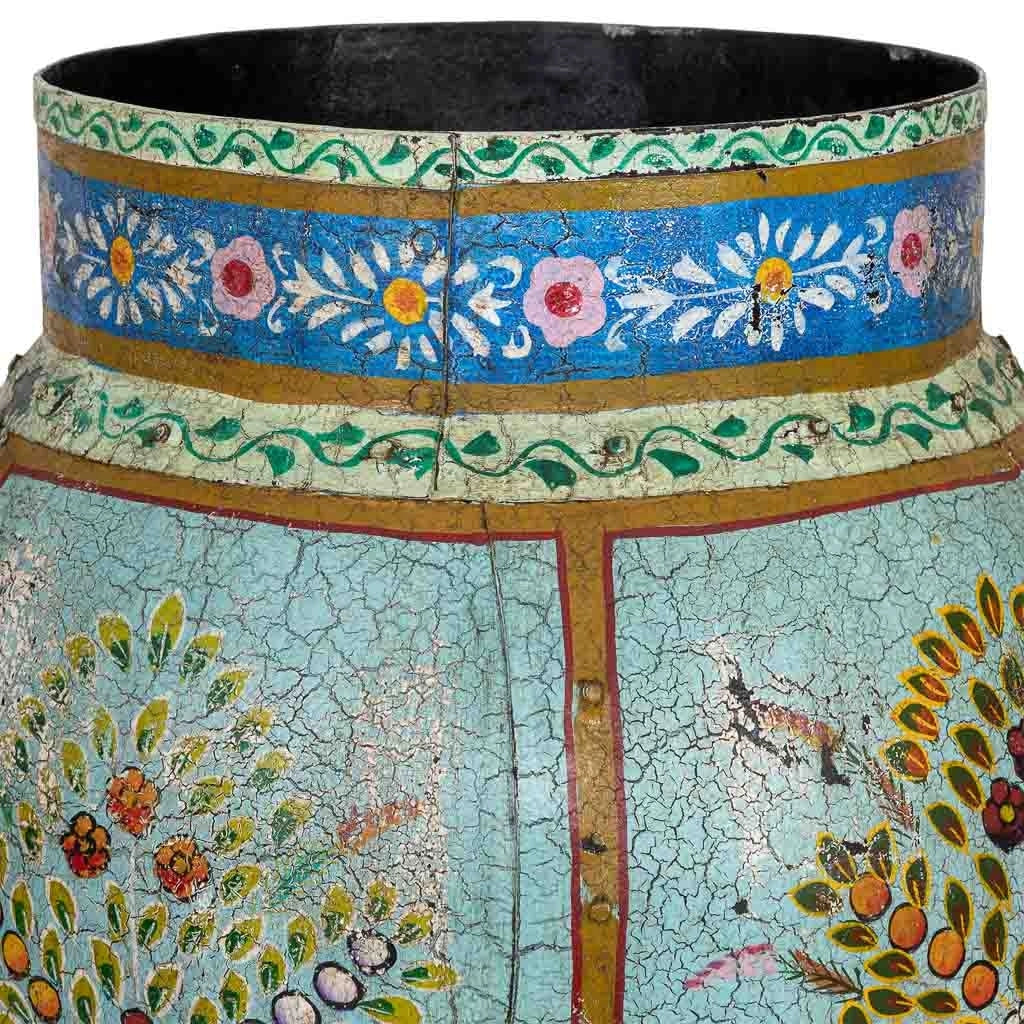 Vaso in ferro multicolore 35x35x40 cm