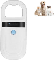 Scanner di microchip caricabile con chip di archiviazione ID scanner e display OLED - Diario portatile per lettura di microchip ISO11784/85 FDX-B ID64 – Adatto per animali domestici.
