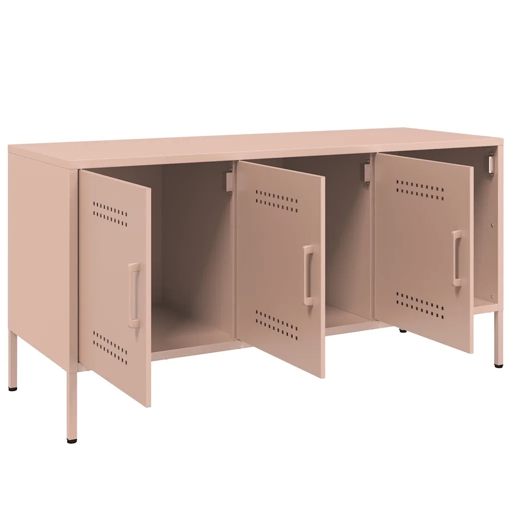 Mobile TV Rosa 100,5x39x50,5 cm in Acciaio