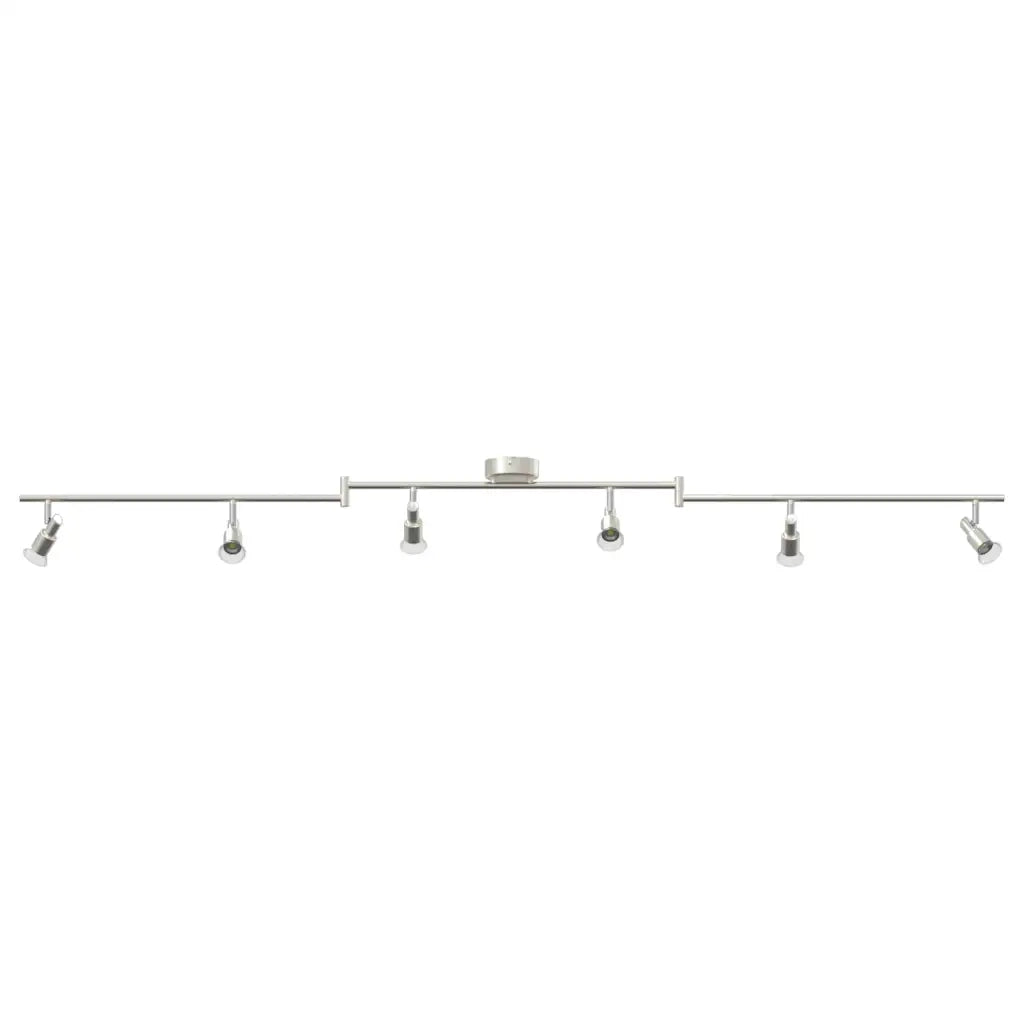 Faretto da soffitto Nichel 176,5 x 9,5 x 14 cm Acciaio 4108211