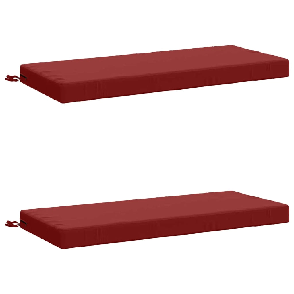 Cuscini per Panchina a 2 Pezzi SOEST 2 pz 100% Poliestere 950181