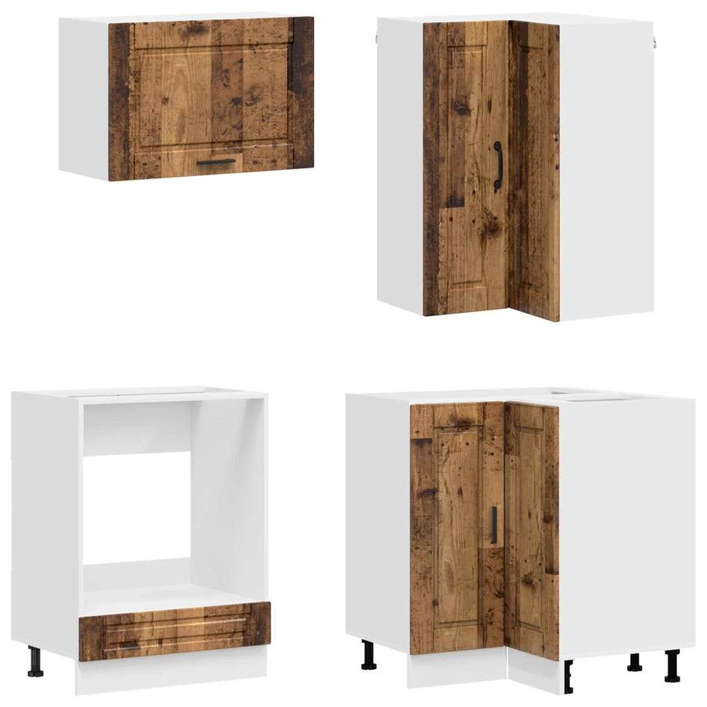 Unità Cucina PORTO 8 pcs Legno antico Legno ingegnerizzato 3438495