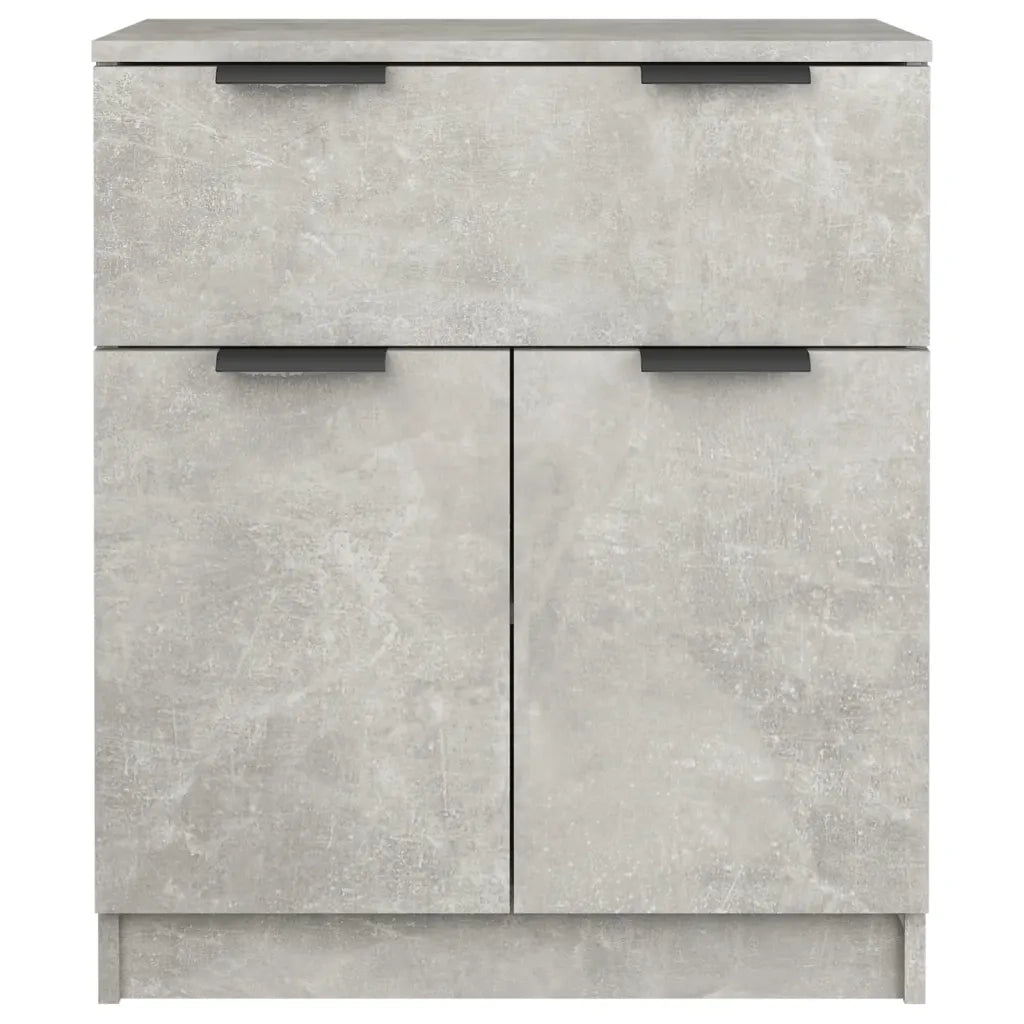 Credenza Grigio Cemento 60x30x70 cm in Legno Multistrato cod mxl 71020