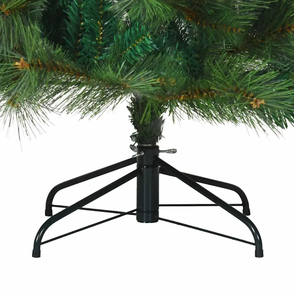Albero di Natale artificiale con 300 LED Verde 180 cm PE e PVC 3397779