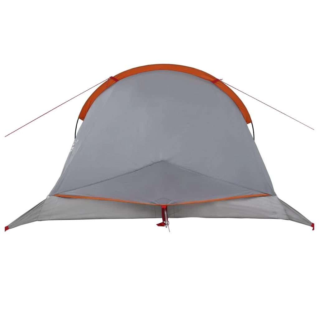 Tenda da backpacking Grigio e arancione 4 persone 42018573