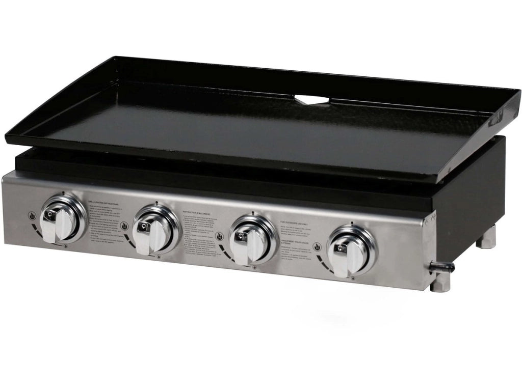 Plancha "Presto 4" - 4 fornelli - 9.7kW - Grigio
