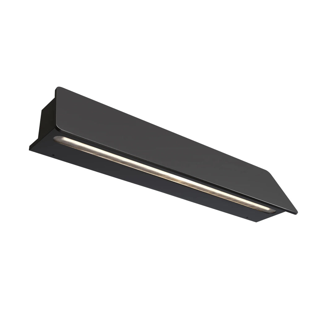 Maytoni Applique moderna Trupp 1 luce LED integrato IP54 grafite alluminio