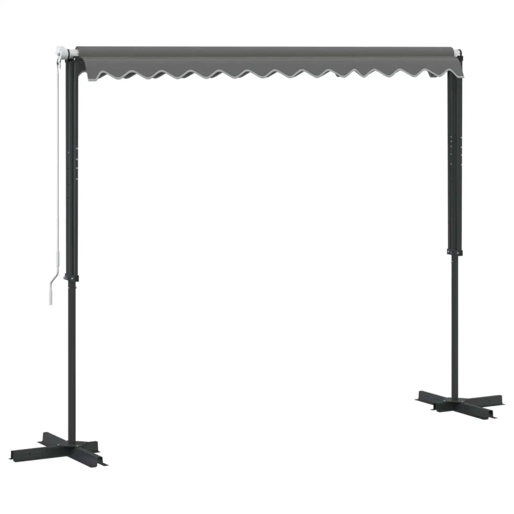 Tenda autoportante Grigio 3 x 3 m Poliestere