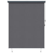 Tenda a rullo-Tenda avvolgibile Antracite 200 x 250 cm Tessuto e Alluminio