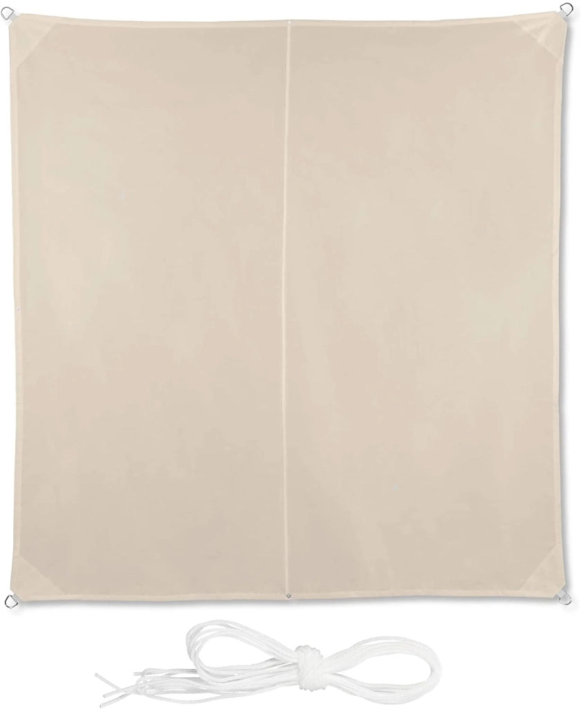 Vela ombreggiante quadrata 3 x 3 m beige 13_0002942_2