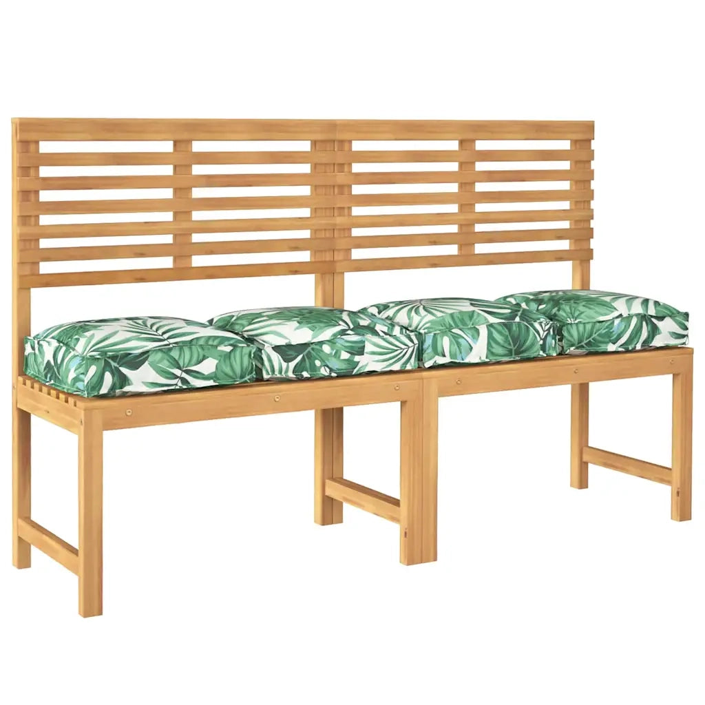 Cuscino 4 pcs Motivo Foglia 40 x 40 x 8 cm Tessuto Oxford 42001596