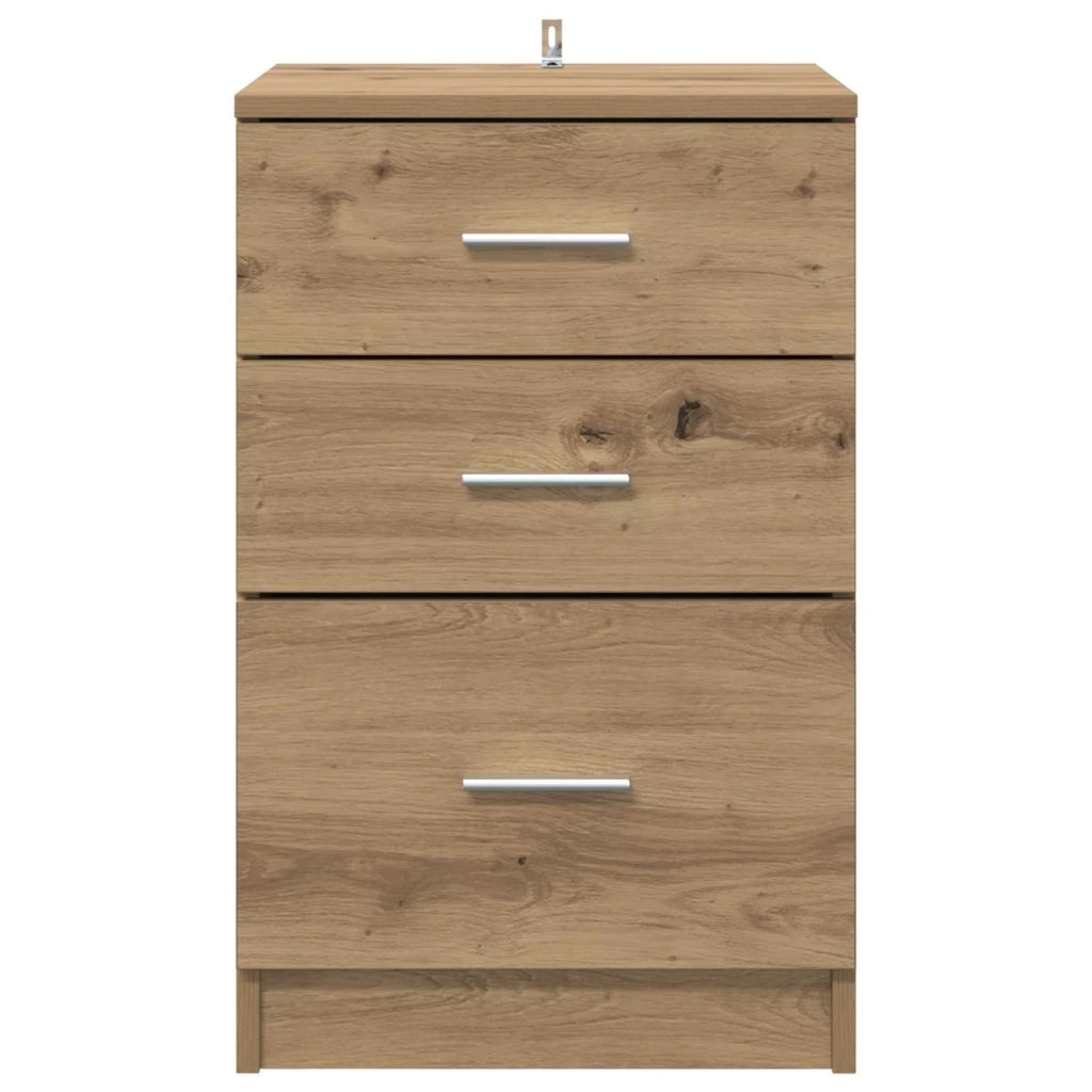 Armadio da Notte Rovere artigianale 40 x 40 x 63 cm