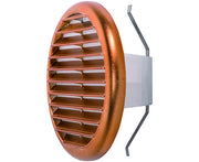GRIGLIA CIRCOLARE UNIVERSALE IN MATERIALE TERMOPLASTICO CON MOLLE RECLINABILI A 90  ° RAMATA  EE ¸80/125   VECAM-CO S.P.A