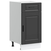 Pensile da cucina | Base da Cucina Porto Nero in Legno Multistrato