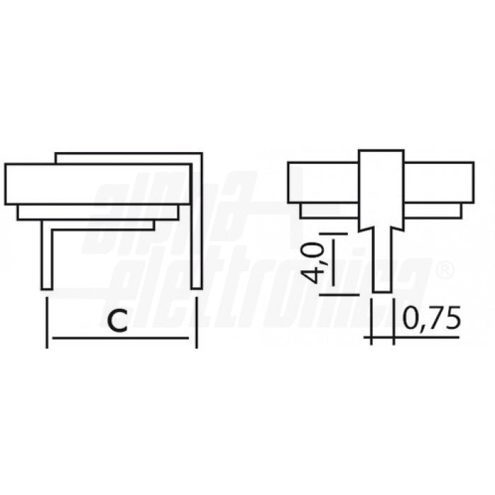 Batteria a bottone al litio CR2032 EEMB 3V 210mAh 1 pz