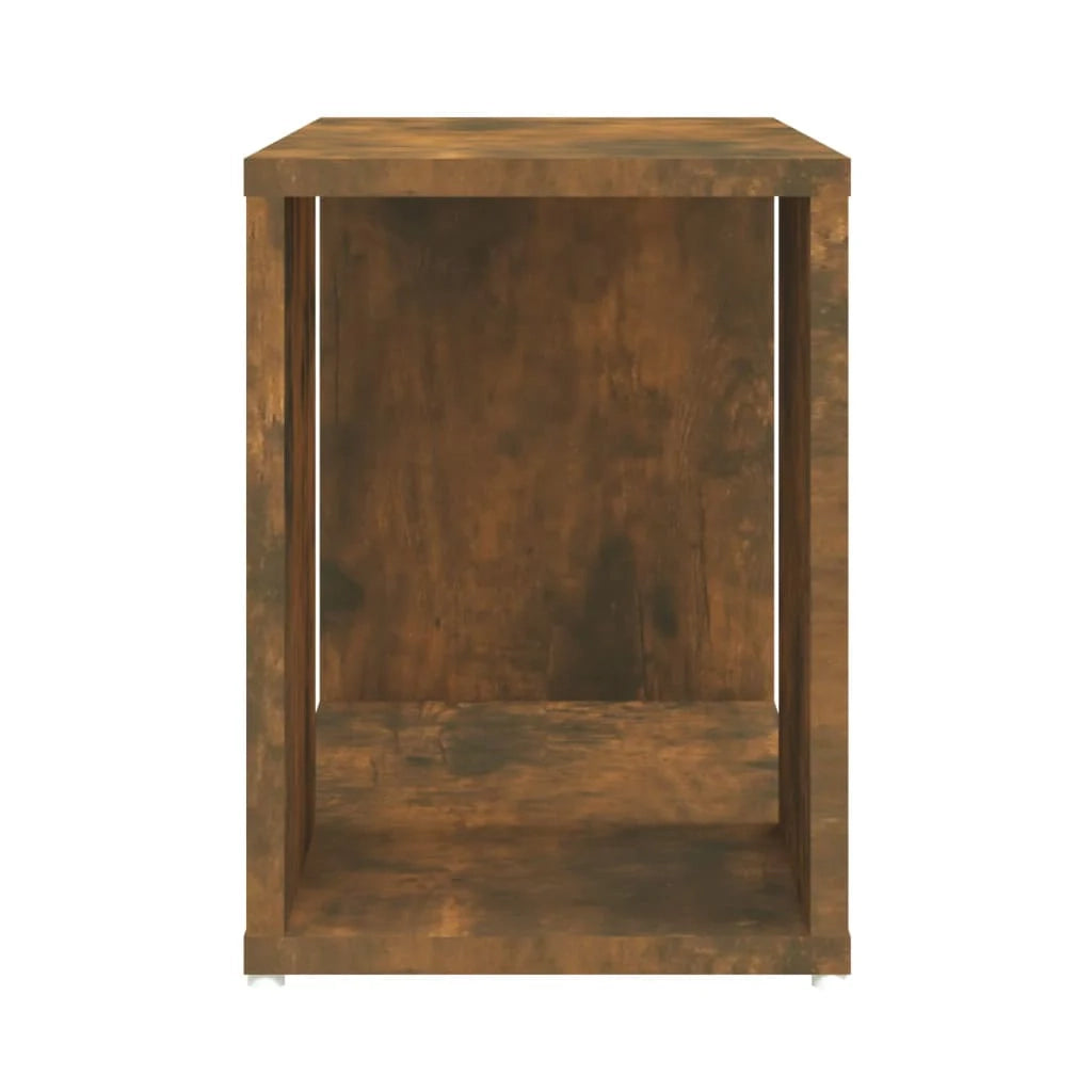 Mobile TV multimediale mensola TV credenza TV sala da pranzo soggiorno camera da letto rovere affumicato 60 x 24 x 32 cm legno ingegnerizzato marrone 02_0027373