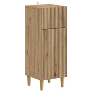 Mobiletto da Bagno ARNHEM Rovere Artigianale 30 x 31 x 80 cm 896614