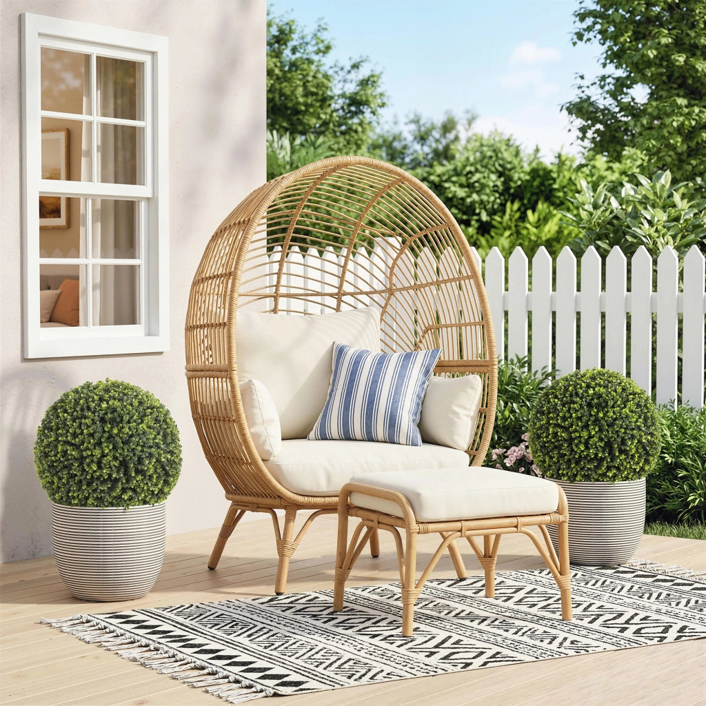 Palla di Eucalipto Artificiale 52cm Set 2 Pezzi ¨C Xylo ¨C UV Resistente 1086 Foglie