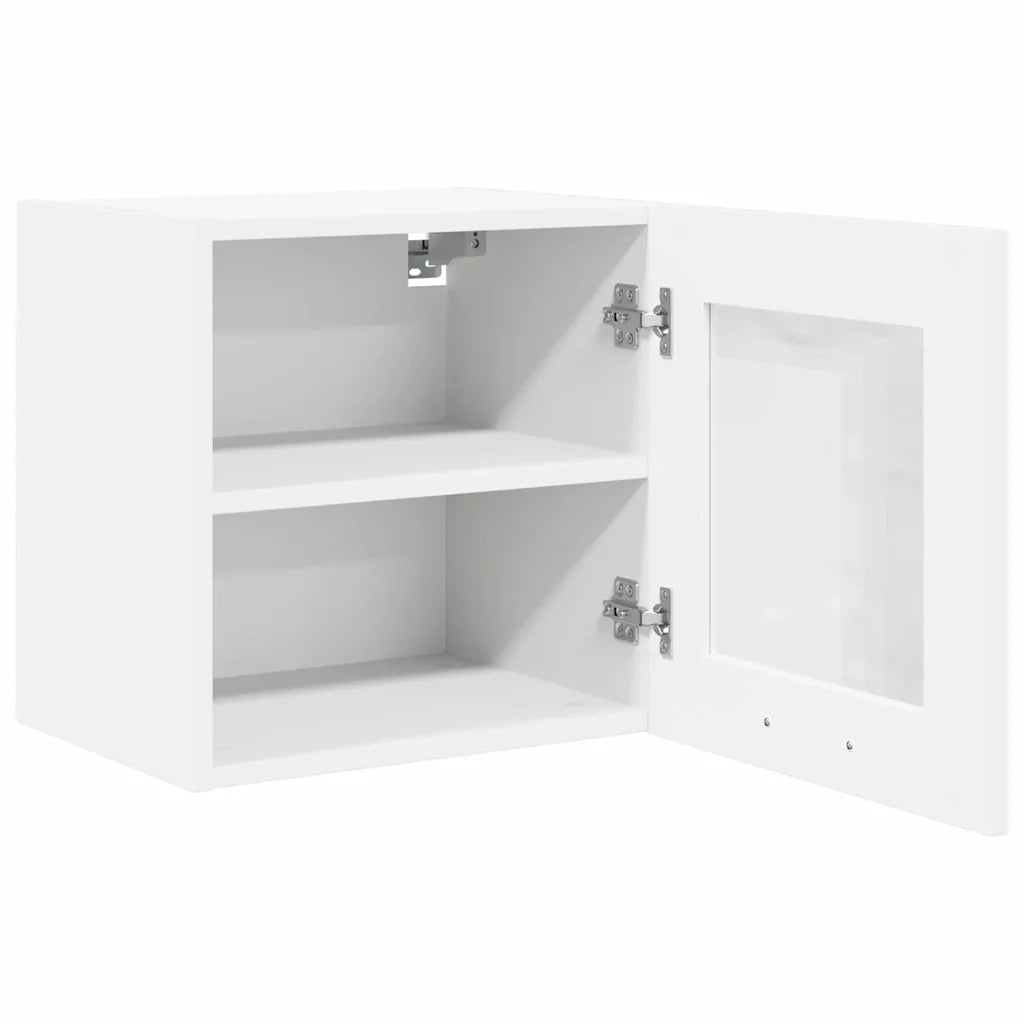 Armadio pensile 2 pcs Bianco 40 x 31 x 40 cm Legno multistrato 884195
