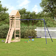 Set da Gioco da Esterno in Legno Massello di Pino 3156904