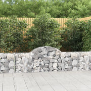 Cesti Gabbioni ad Arco 40 pz 200x30x60/80 cm Ferro Zincatocod mxl 77151