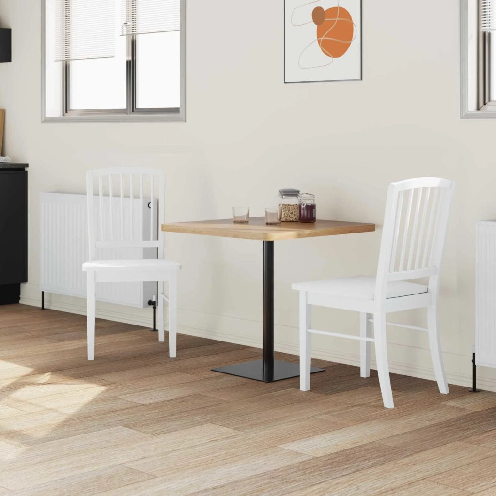 Sedie da pranzo 2 pcs Bianco 50 x 52,5 x 91 cm 42020453