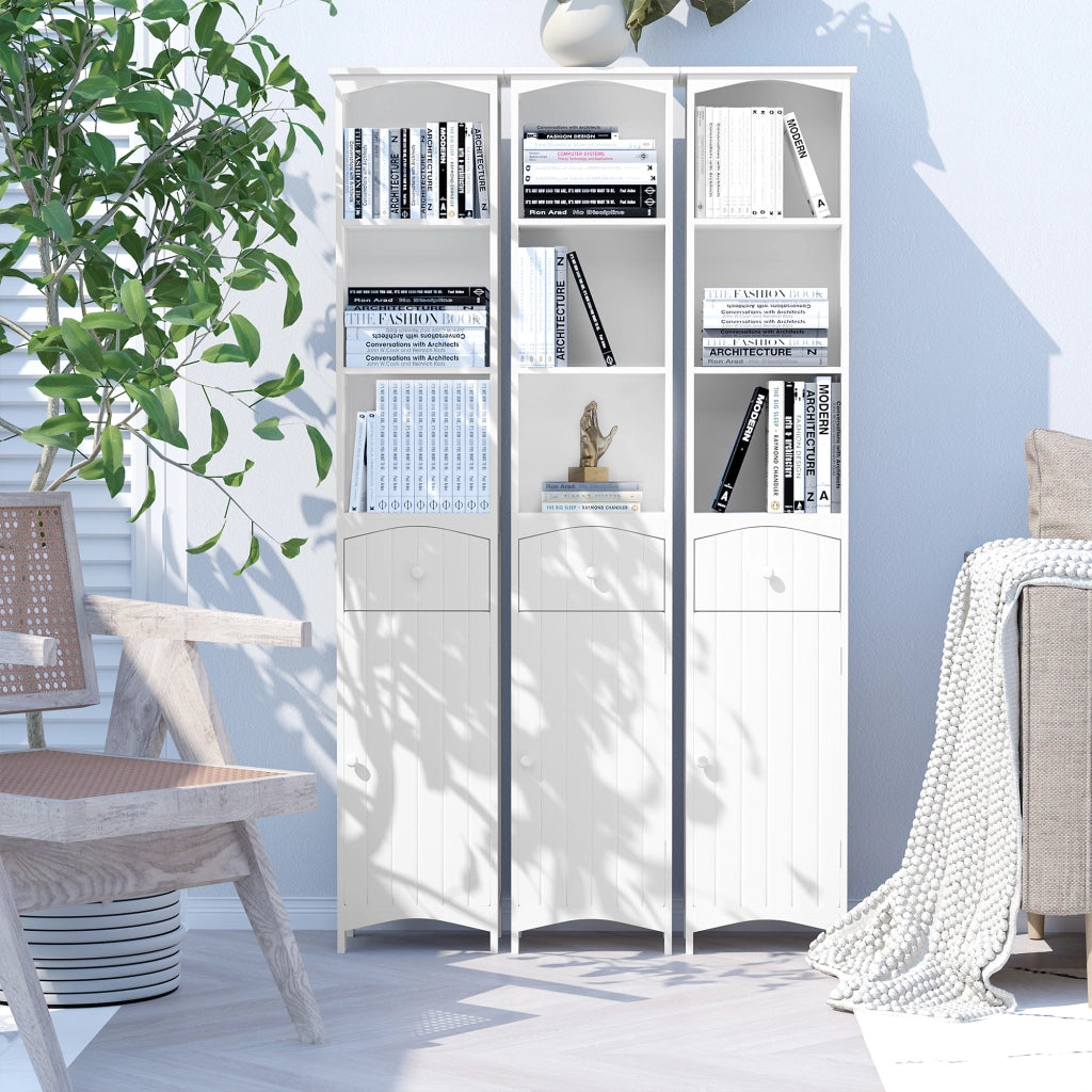 Colonna Mobile Bagno ¨C zephmum ¨C Bianco 34x24x170 cm