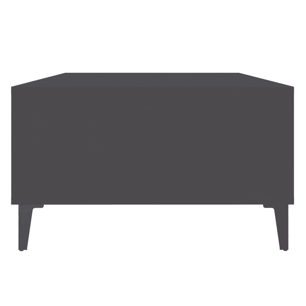Tavolino da Salotto Grigio 103,5x60x35 cm in Legno Multistrato 806024