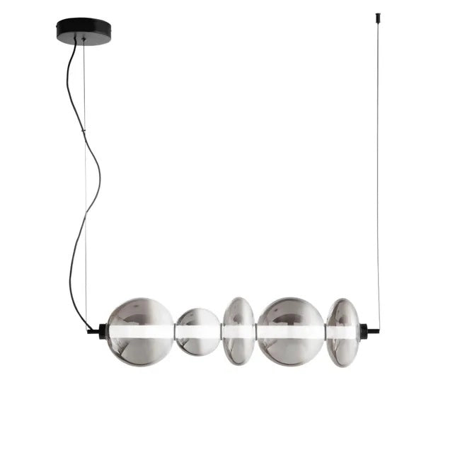 LAMPADARIO LED KEMET 40W D.20XH155CM 3000K FUME'