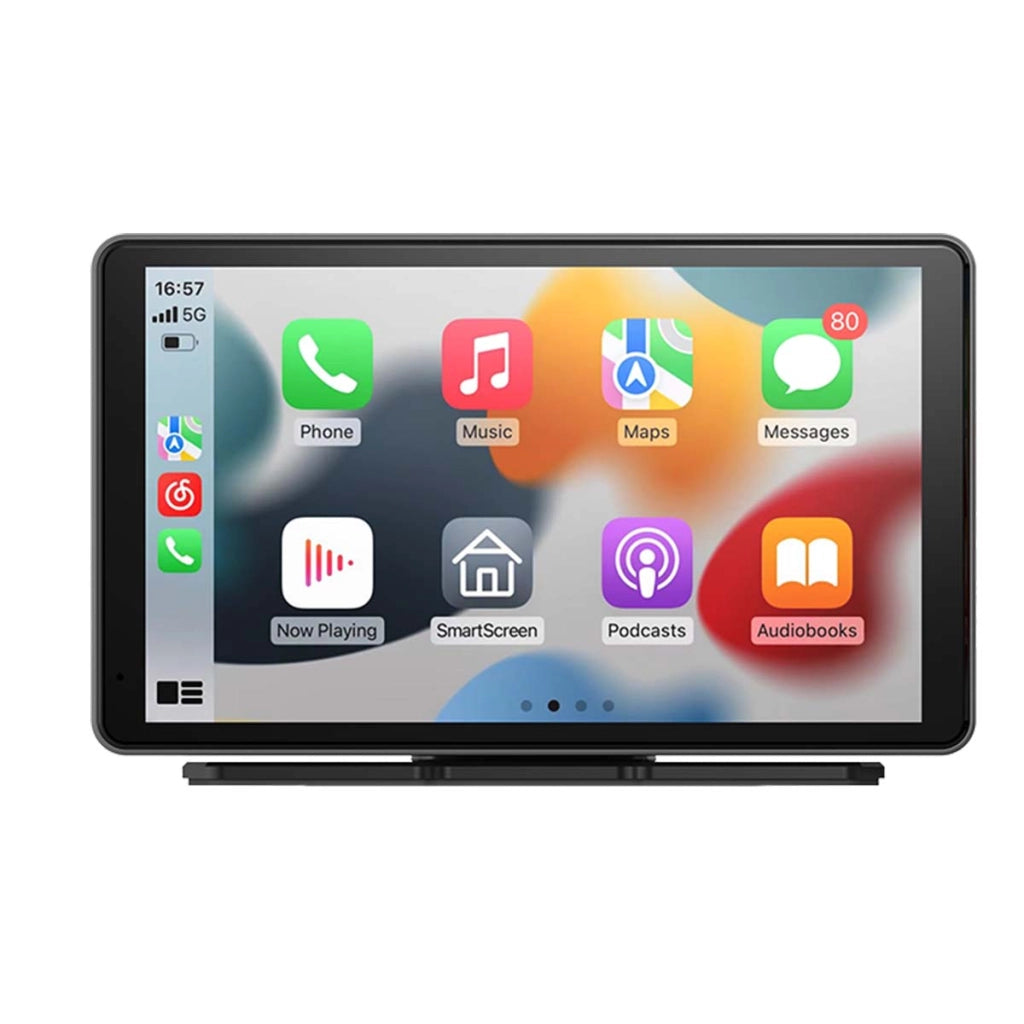 Schermo CarPlay Android Auto Tattile da 7 Pollici per GPS Chiamate e Messaggi Nero URBAN FACTORY