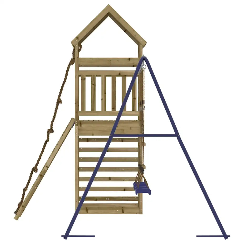 Set da Gioco da Esterno in Legno di Pino Impregnato 3156927