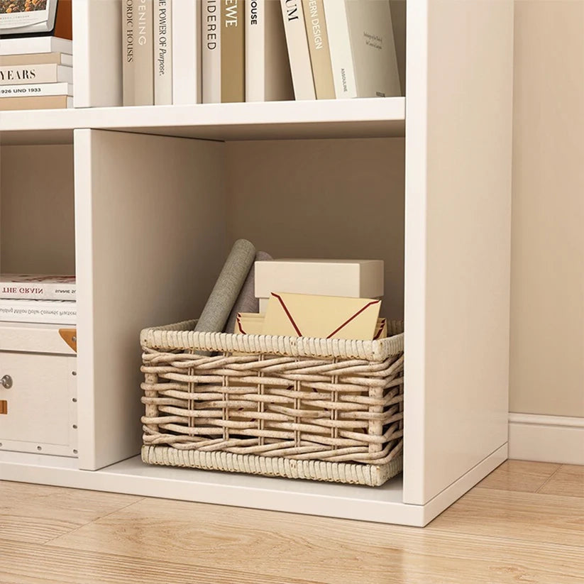 Scaffale per Libri Bianco 100x67x30 cm Ideale per Ogni Ambiente