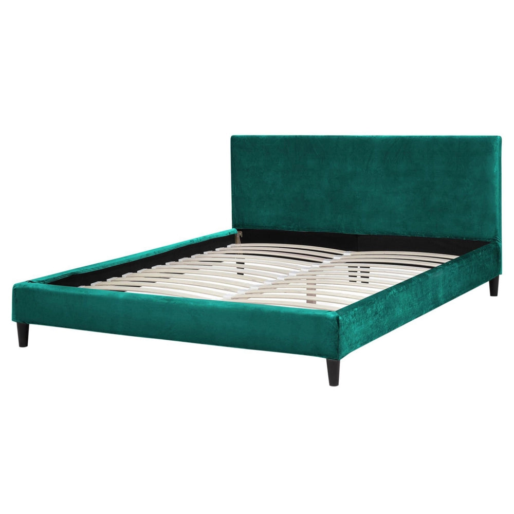 Copri Letto Velluto Verde per Letto 160 x 200 cm Sfoderabile Lavabile