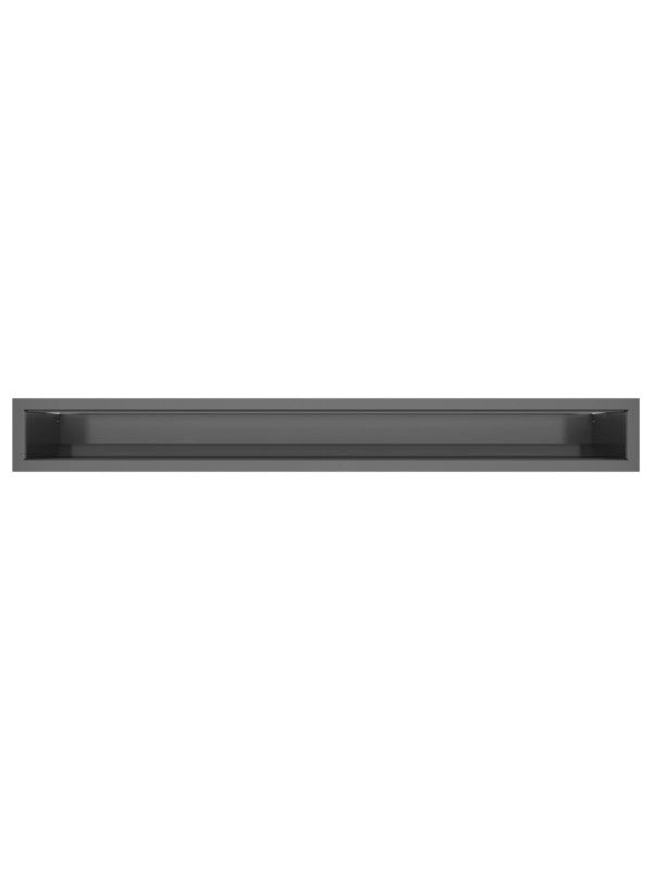 Griglia di ventilazione per camino Grafite - Loft 90x800