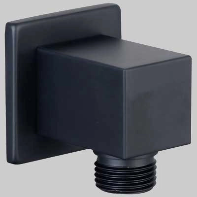 PRESA ACQUA QUADRA NERO  1/2  1/2     MADE IN ITALY