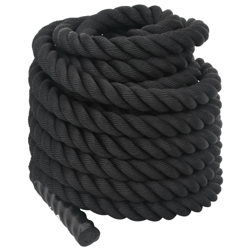 Corda da Battaglia Nera 15 m 11 kg Poliestere 94268