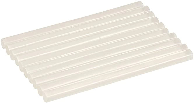 STECCHE DI COLLA PER PISTOLA A CALDO MISURA 7,2 X 100 MM SILVERLINE 10 PEZZI