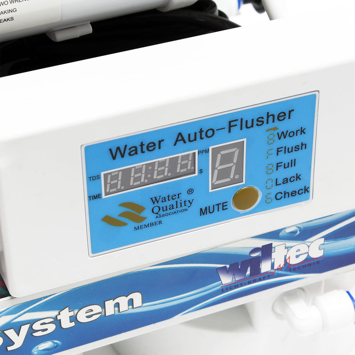 Naturewater NW-RO50-D1 Impianto osmosi inversa, filtrazione 5 stadi 190 l/giorno, con pompa e serbatoio