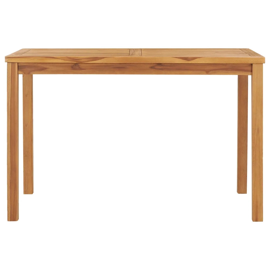 Tavolo da Pranzo per Giardino 120x70x77 cm in Massello di Teak cod mxl 70102