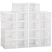 Armadio Scarpe Modulare ¨C zephmum ¨C Trasparente 25x35x19 cm